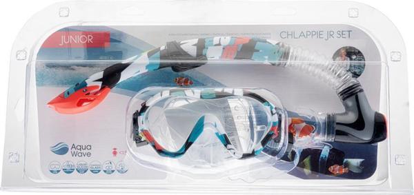 AquaWave CHLAPPIE JR SET Παιδικό Σετ Κατάδυσης, Μάσκα και Αναπνευστήρας για Θαλάσσιες Δραστηριότητες