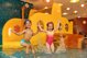 Παιδικά μαγιό μποξεράκια AquaWave Tahu Kids paradise green/blue radiance μέγεθος 134