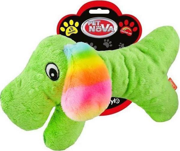 Aqua Nova DOG LIFE STYLE Λούτρινο Παιχνίδι Πράσινος Σκύλος