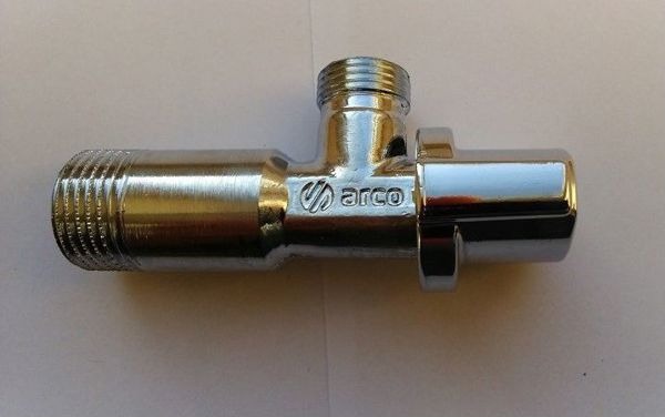 Γωνιακή βαλβίδα κατά της πέτρας Arco Nov Mac 1/2"x3/8" (NOV77MAC)