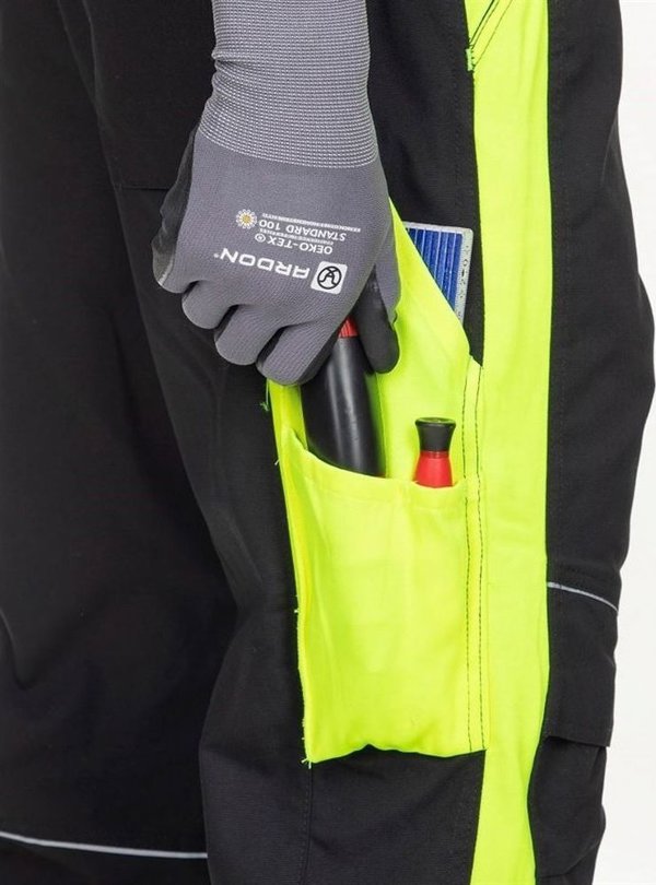 Ardon NEON H6472 - χειμερινές σαλοπέτες με τσέπη για επιγονατίδες XL