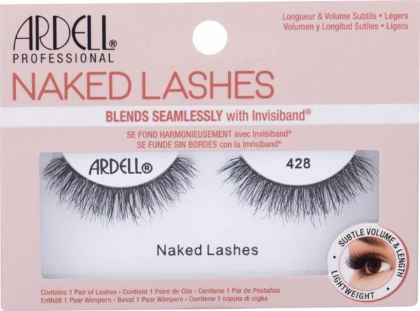 Ardell Ardell Naked Lashes 428 Ψεύτικες βλεφαρίδες 1 τμχ Μαύρες 8197194 74764615916