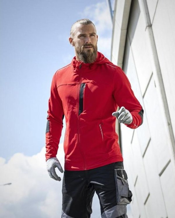 Ardon BREEFFIDRY STRETCH ARDON - ανδρικό πολύ ελαφρύ τζάκετ stretch, softshell, κουκούλα, ανακλαστικά - Σκούρο γκρι H5987 M
