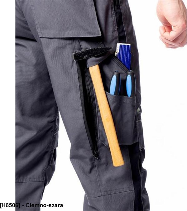 Ardon ARDON URBAN+ - παντελόνι μέσης 65 % πολυεστέρας, 35 % βαμβάκι, καμβάς, περ. 270 g/m Tabiflex - ελαστικό, 11 τσέπες + στο - Σκούρο 56