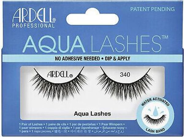 Ardell Ardell Aqua Lashes 340 Ψεύτικες βλεφαρίδες 1τμχ Μαύρο