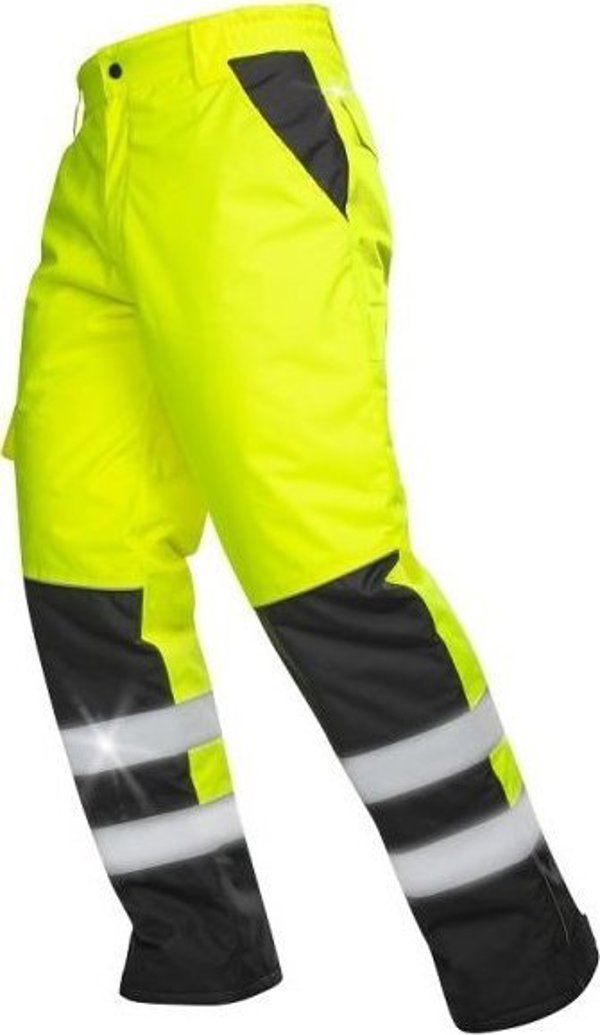 Ardon HOWARD - αδιάβροχο παντελόνι hi-viz με ανακλαστικά στοιχεία, 100% πολυεστέρας - Κίτρινο H8940 XL