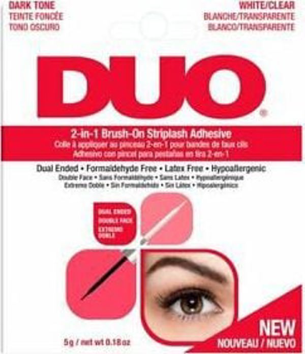Ardell Duo Κόλλα Βλεφαρίδων 2-in-1 με Βουρτσάκι, 5g, Αδιάβροχη και Διαφανής
