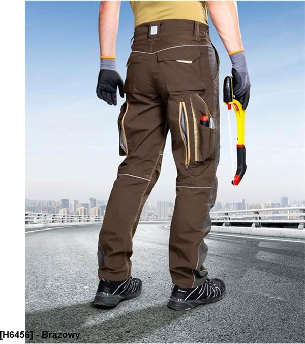 Ardon ARDON URBAN+ - παντελόνι μέσης 65 % πολυεστέρας, 35 % βαμβάκι, καμβάς, περ. 270 g/m2 Tabiflex - ελαστικό, 11 τσέπες + για επιγονατίδες - KHAKI 54