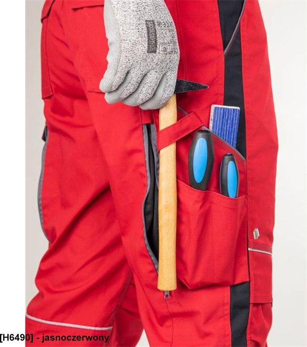 Ardon ARDON URBAN+ - παντελόνι μέσης 65 % πολυεστέρας, 35 % βαμβάκι, καμβάς, περ. 270 g/m2 Tabiflex - ελαστικό, 11 τσέπες + για επιγονατίδες - KHAKI 54
