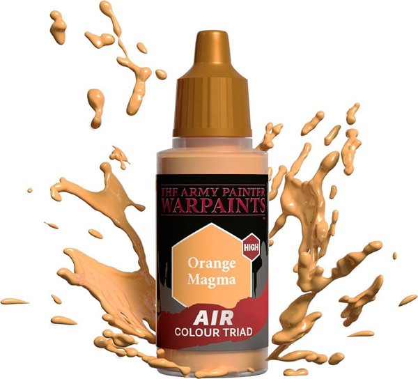 Army Painter Warpaints Air - Ακρυλικό Χρώμα Μοντελισμού Magma Orange 18ml (AW4106P)