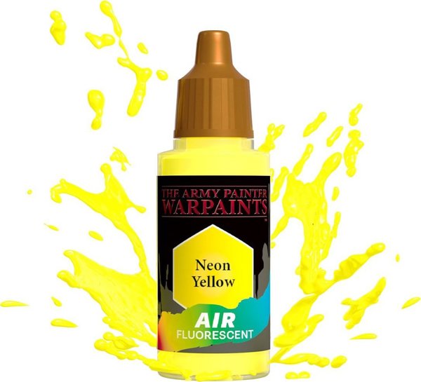 Army Painter Warpaints Air Neon Κίτρινο Χρώμα Αερογράφου, Ακρυλικό 18ml