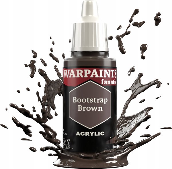 Army Painter Warpaints Fanatic Χρώμα Μοντελισμού Bootstrap Brown, 18ml