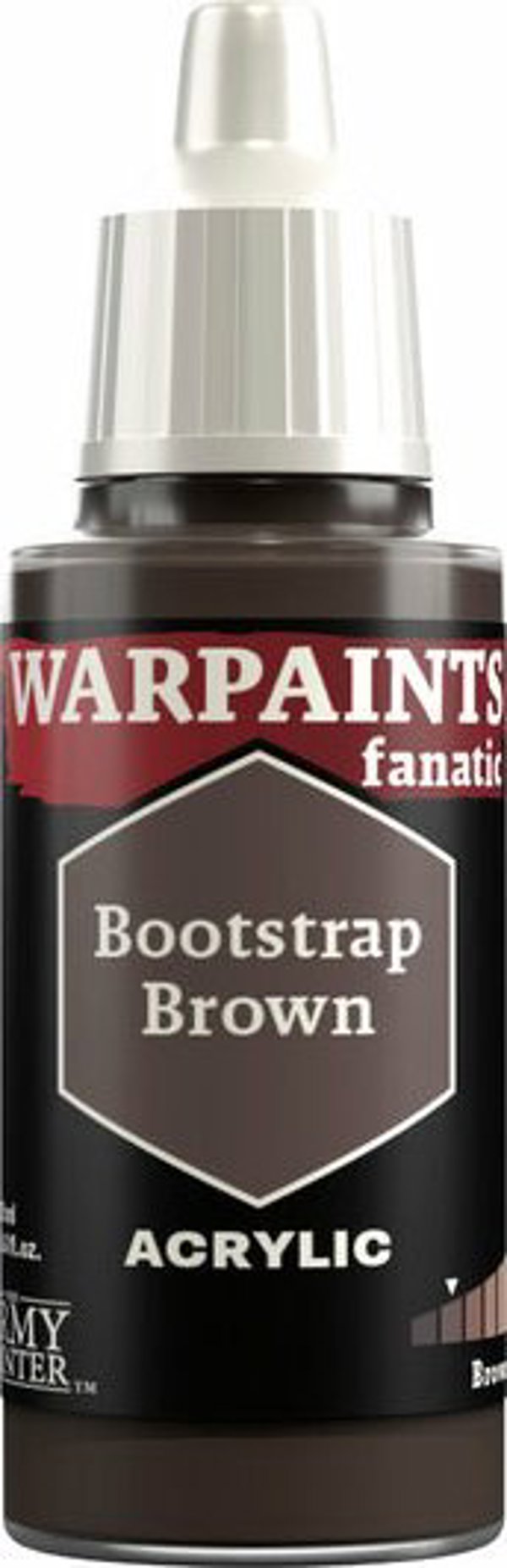 Army Painter Warpaints Fanatic Χρώμα Μοντελισμού Bootstrap Brown, 18ml