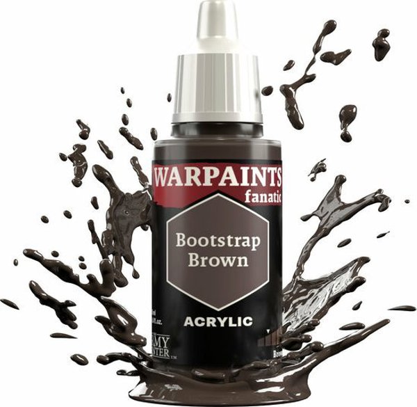 Army Painter Warpaints Fanatic Χρώμα Μοντελισμού Bootstrap Brown, 18ml