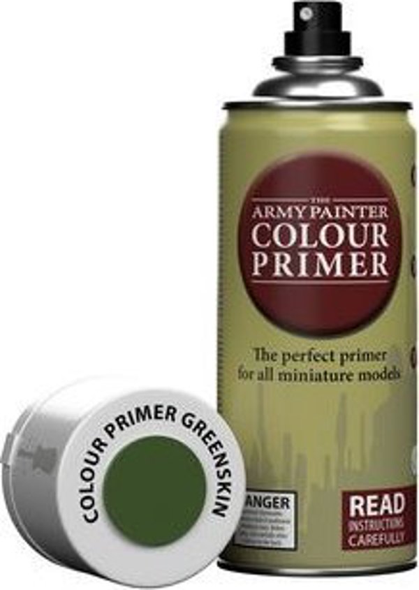 Army Painter Color Primer Αστάρι Χρώματος - Greenskin, Σπρέι για Μοντέλα & Μινιατούρες, Ματ Φινίρισμα