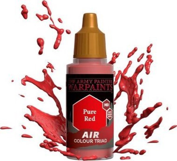 Army Painter Warpaints Air - Ακρυλικό Χρώμα Μοντελισμού Pure Red, 18ml