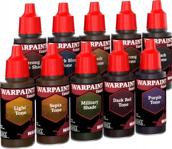 Army Painter The Army Painter: Warpaints - Fanatic - Σετ Βαφών Washes