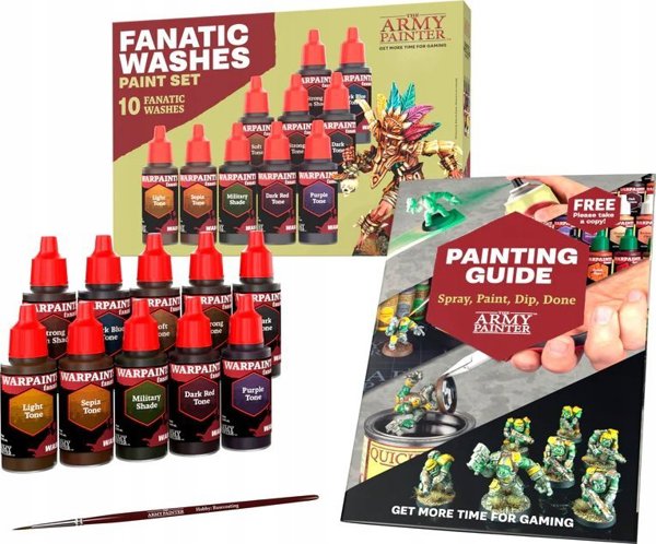 Army Painter The Army Painter: Warpaints - Fanatic - Σετ Βαφών Washes