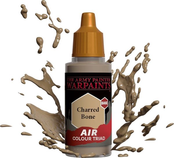 Army Painter Warpaints Air - Ακρυλικό Χρώμα Μοντελισμού Charred Bone, 18ml