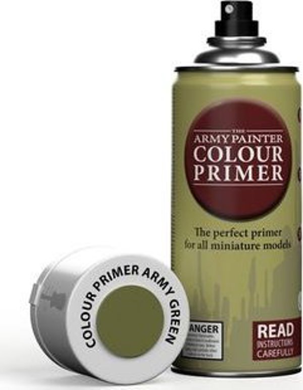 Army Painter Color Primer Αστάρι Χρώματος - Military Green (Στρατιωτικό Πράσινο) για Μοντελισμό - Spray 400ml