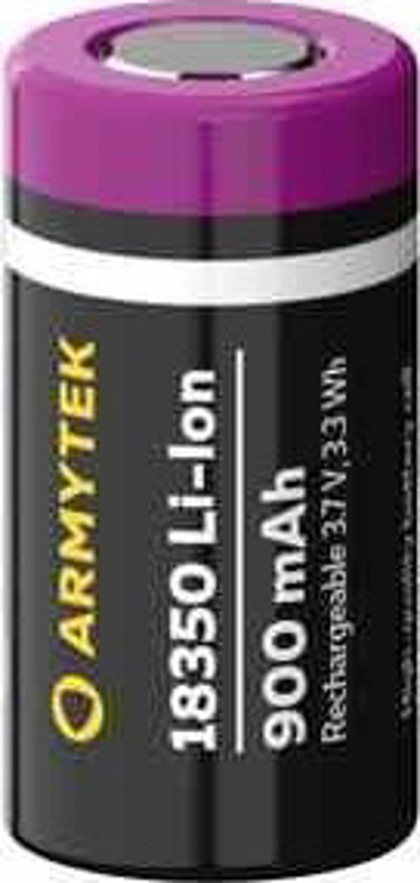 Armytek Επαναφορτιζόμενη Μπαταρία Armytek 18350 Li-Ion 900 mAh