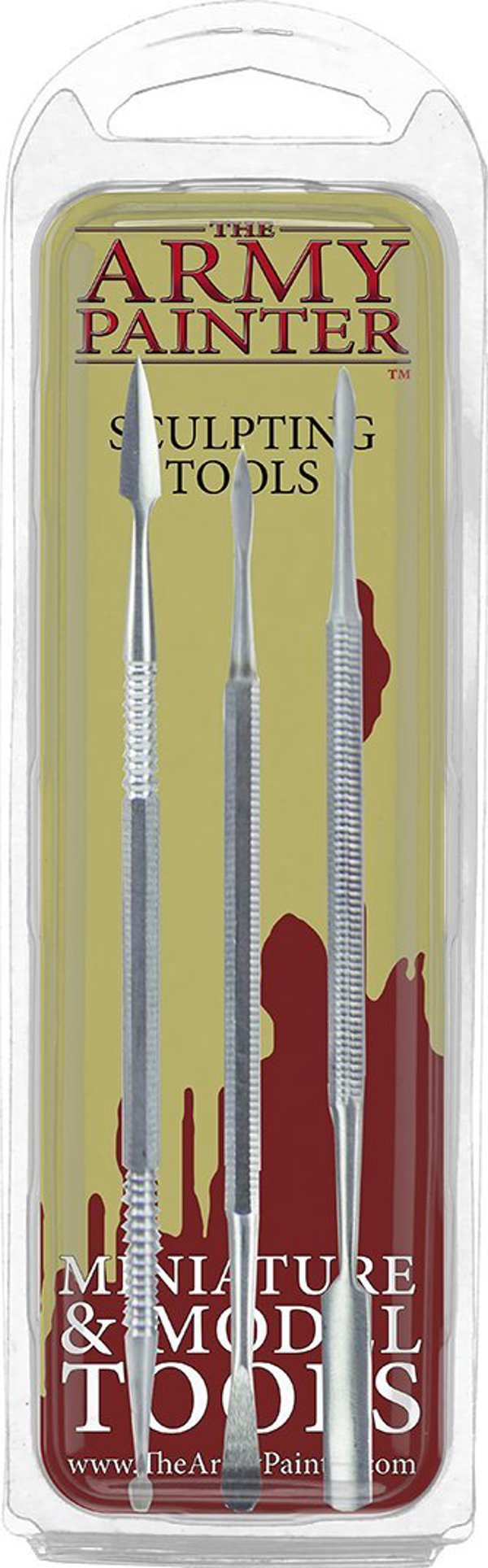 Army Painter Sculpting Tools TL5036P - Σετ Εργαλεία Μοντελοποίησης από Ανοξείδωτο Ατσάλι, 4 Τεμάχια
