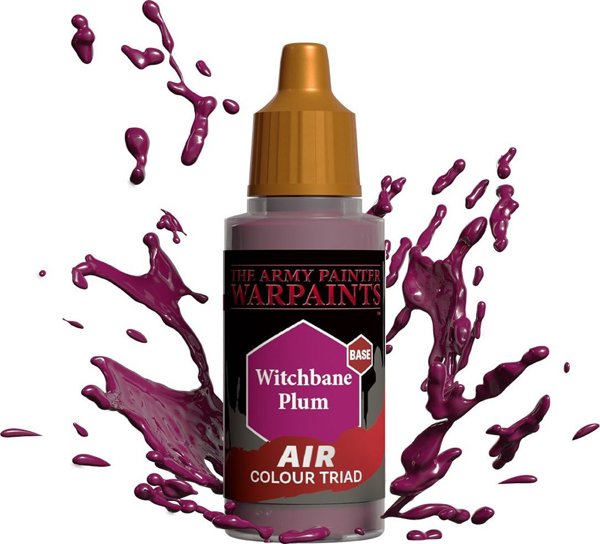 Army Painter Warpaints Air - Ακρυλικό Χρώμα Μοντελισμού Witchbane Plum, 18ml