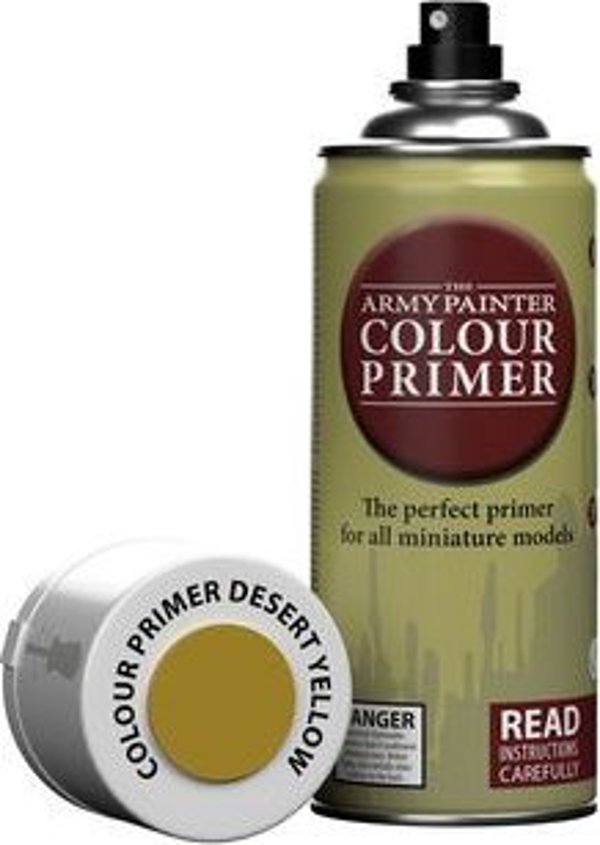 Army Painter Color Primer Αστάρι Χρώματος - Desert Yellow - Σπρέι για Μοντελισμό
