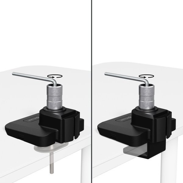 Arozzi Alzare Neo Pro - Gas Spring Monitor Arm - Black