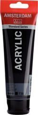 Artequipment Ακρυλικό Χρώμα TALENS AMSTERDAM 120ml 735 - OXYDE BLAC uniw