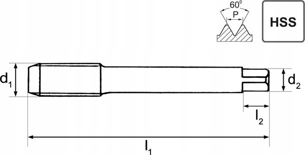 ARTPOL ΚΟΠΤΗΣ ΣΠΕΙΡΩΜΑΤΩΝ M 10x1,25mm /1τμχ.