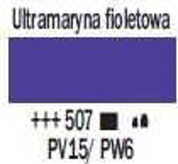 Artequipment Ακρυλικό χρώμα TALENS AMSTERDAM 120ml 507 - ULTRAMARINE VIOLET uniw