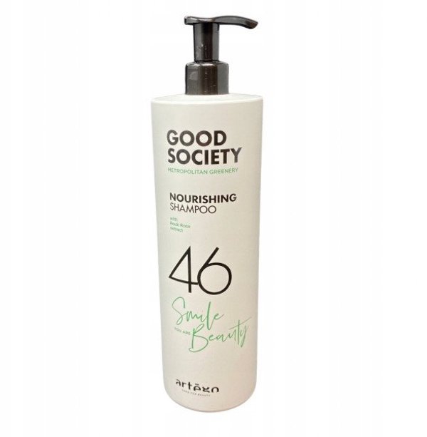 Artego Artego Good Society Nourishing 46 Αναζωογονητικό σαμπουάν μαλλιών με υαλουρονικό οξύ, 1000ml