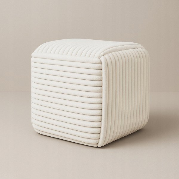 WIKI Πουφ 43x43x38cm