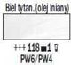 Artequipment TALENS REMBRANDT 40ML 118 - TITANIUM WHITE (LINSEED OIL) - farba olejna uniw