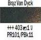 Artequipment TALENS REMBRANDT 40ML 403 - VANDYKE BROWN - καθολική ελαιομπογιά