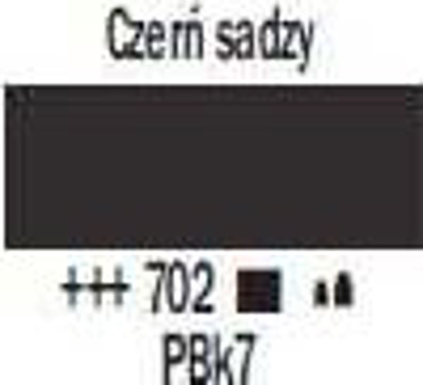 Artequipment Ακρυλικό χρώμα TALENS AMSTERDAM 120ml 702 - ΛΑΜΠΑ ΜΑΥΡΟ uniw