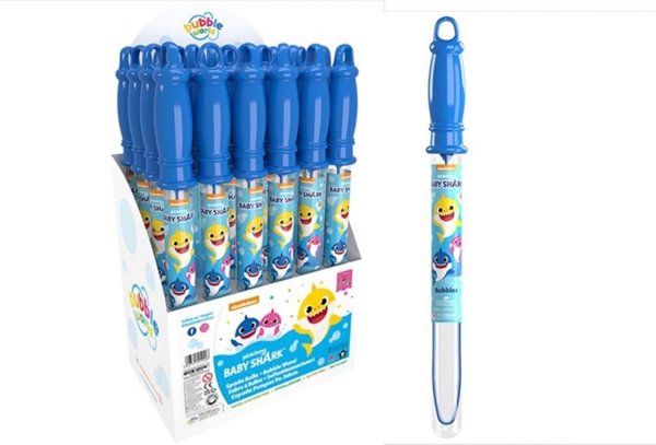 Artyk Baby Shark Σπαθί για Φούσκες Σαπουνιού 120ml - Παιχνίδι Εξωτερικού Χώρου