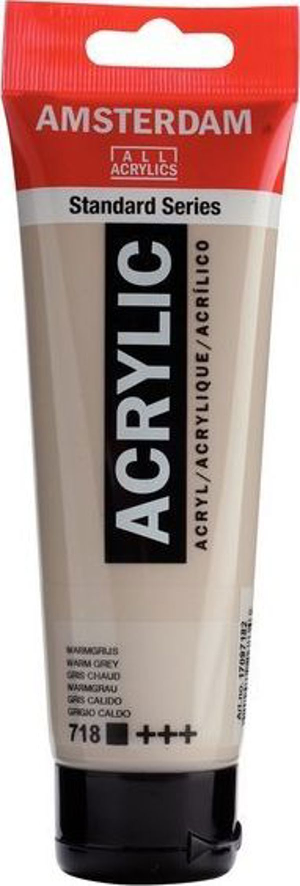 Talens Amsterdam Ακρυλικό Χρώμα 120ml - 718 Ζεστό Γκρι