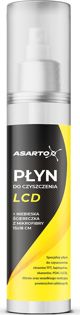 Asarto Υγρό Καθαρισμού Οθονών LCD 125ml με Πανί Μικροϊνών (AS-AC106)