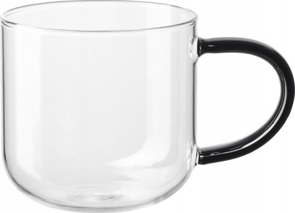 Κούπα Asa Selection Asa Selection Coppa Glass Black, 400 ml