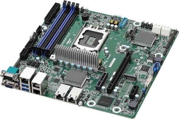 ASRock Mainboard EC262D4U-2L2T Micro-ATX, Socket 1700, DDR5, Dual 10GbE