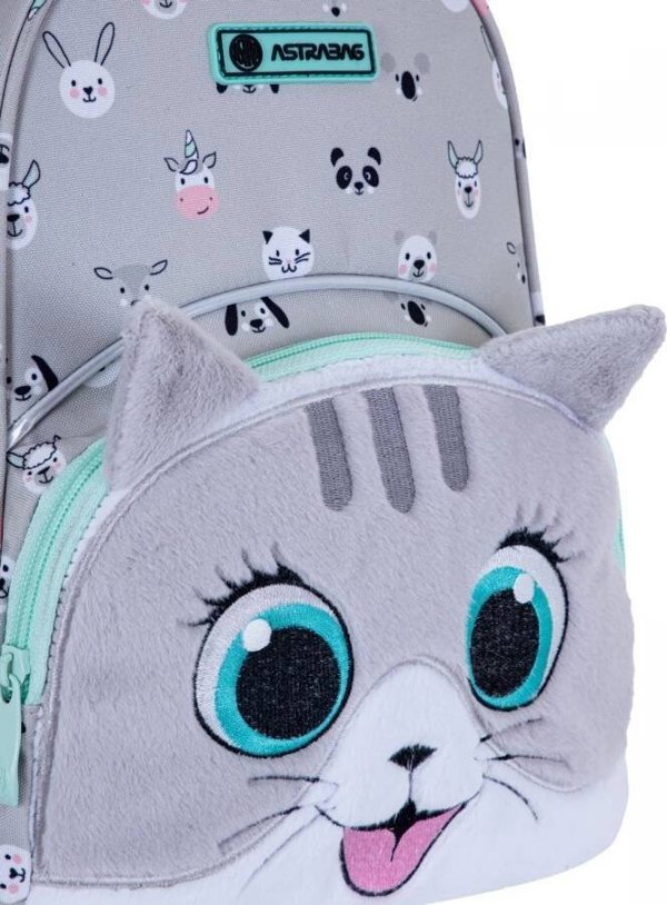 Astra Προσχολικό σακίδιο εκδρομής Astrabag Kitty The Cute AK300