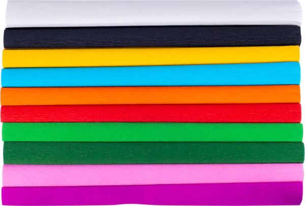 Astra-papier Κρεπ χαρτί 25x200cm mix (10 τεμ.)