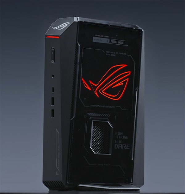 ASUS ROG NUC RNUC15JNK9X28AA2 - Mini-PC - Core Ultra 9 275HX / 2.7 GHz - RAM 32 GB - SSD 2 TB - NVMe - GeForce RTX 5080 - Wi-Fi 7, Wi-Fi 6, 1GbE, 2.5GbE, Bluetooth 5.3 - WLAN: 802.11a/b/g/n/ac/ax/be, Bluetooth 5.3 - Win 11 Home - Monitor: keiner - Sc