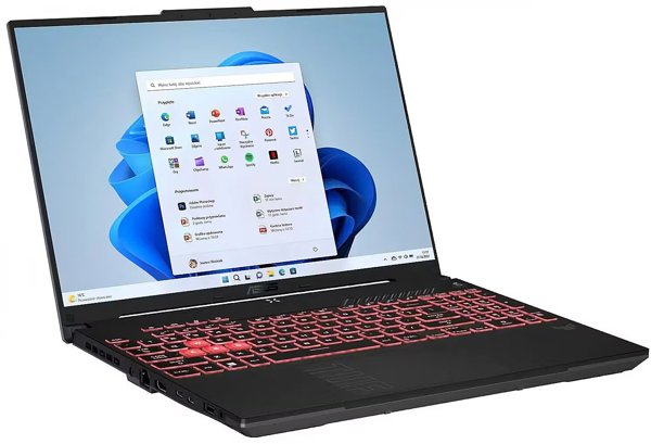 ASUS TUF Gaming A16 FA607NU-R5165W - Ryzen 5-7535HS | 16" | 144Hz | 16GB | 512GB + 1TB | W11H | RTX4050