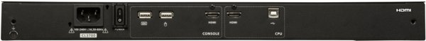 ATEN CL3700NW Διακόπτης KVM με δυνατότητα rackmount, Μαύρος