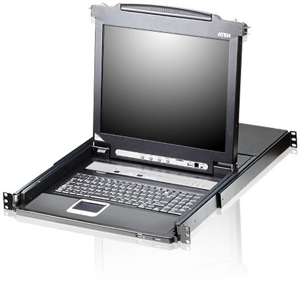 ATEN CL6700MW IT Μονή Ράγα 17,3"-LCD Κονσόλα (USB, HDMI / DVI / VGA) IT-Διάταξη