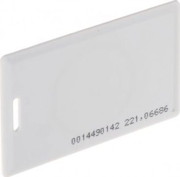 Κάρτα Εγγύτητας RFID Atlo-114N, 125kHz, Μεγάλης Εμβέλειας, Λευκή
