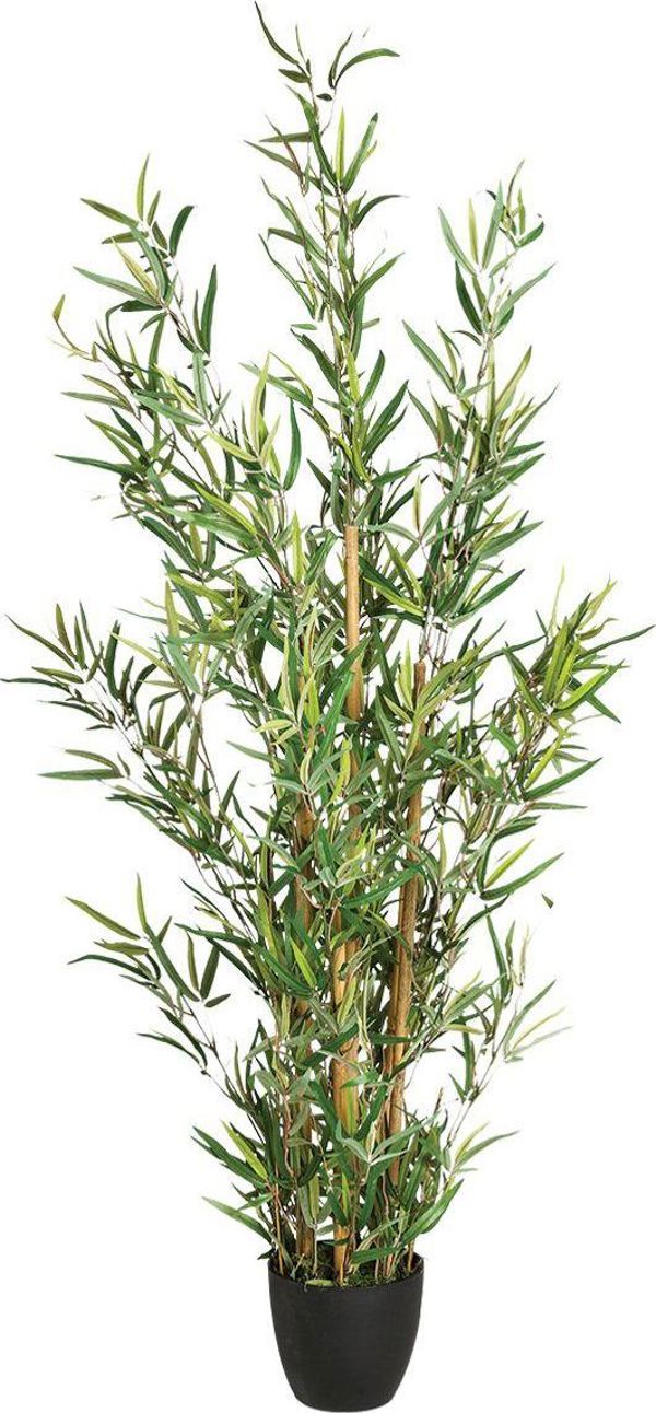 ATMOSPHERA Τεχνητό μπαμπού σε γλάστρα 120 cm